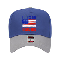 Let's Go Brandon Shirt Conservative American Flag Adjustable Baseball Cap | Artistshot