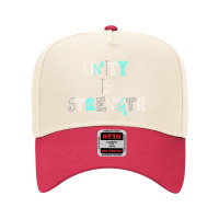 Unity Is Strength Merch Adjustable Baseball Cap | Artistshot