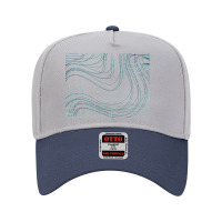 Beautiful Green Line Adjustable Baseball Cap | Artistshot