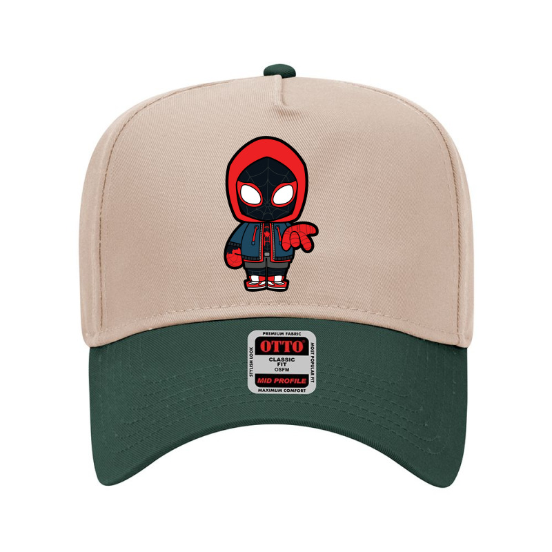 Spider Miles Morales Chibi Adjustable Baseball Cap by kisahnabi | Artistshot