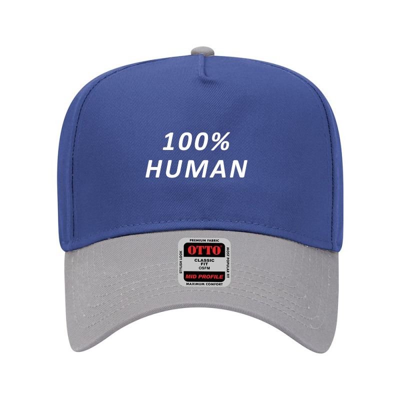 100 Percent Human Adjustable Baseball Cap by yoursuly | Artistshot