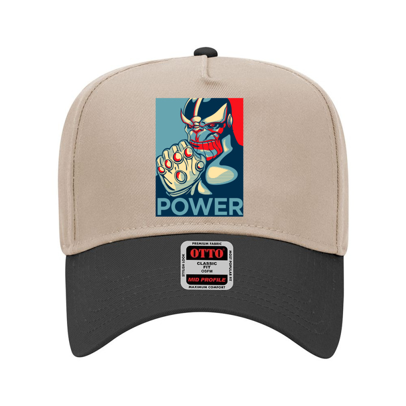 Power Adjustable Baseball Cap by kabarkabur | Artistshot