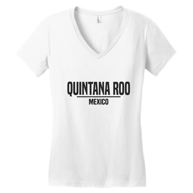 Quintana Roo Women's V-Neck T-Shirt by Chris Ceconello | Artistshot