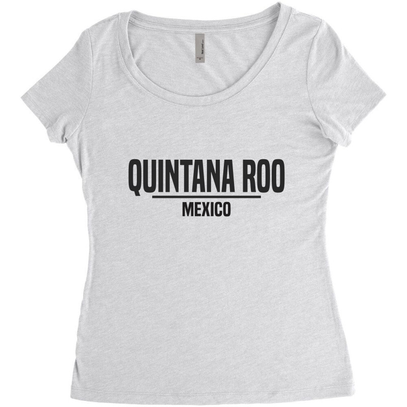 Quintana Roo Women's Triblend Scoop T-shirt by Chris Ceconello | Artistshot