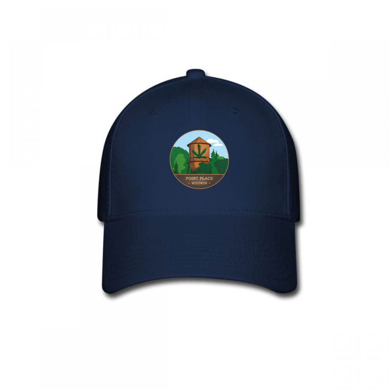 Point Place Water Tower Baseball Cap by cm-arts | Artistshot