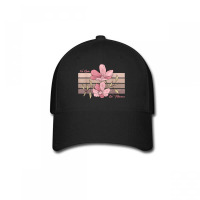 No Rain No Flowers Pink Vintage Retro Baseball Cap | Artistshot