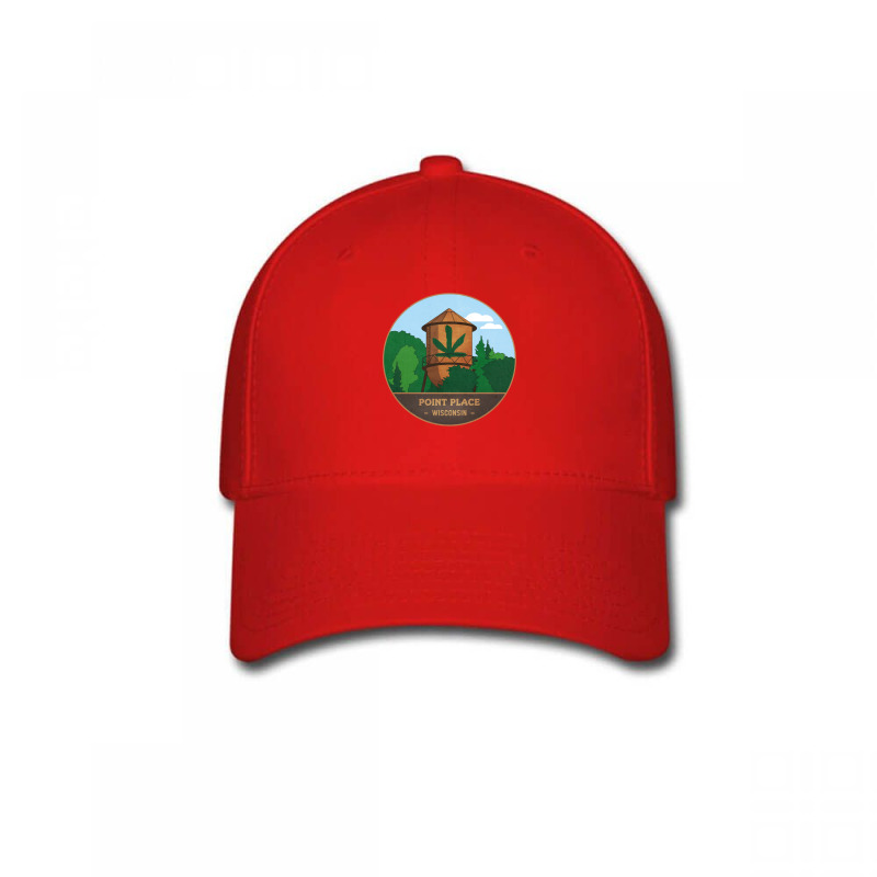 Point Place Water Tower Baseball Cap by cm-arts | Artistshot