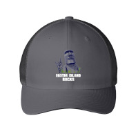 Easter Island Rocks Moai Statue Rapa Nui Rock Music Mesh Cap | Artistshot