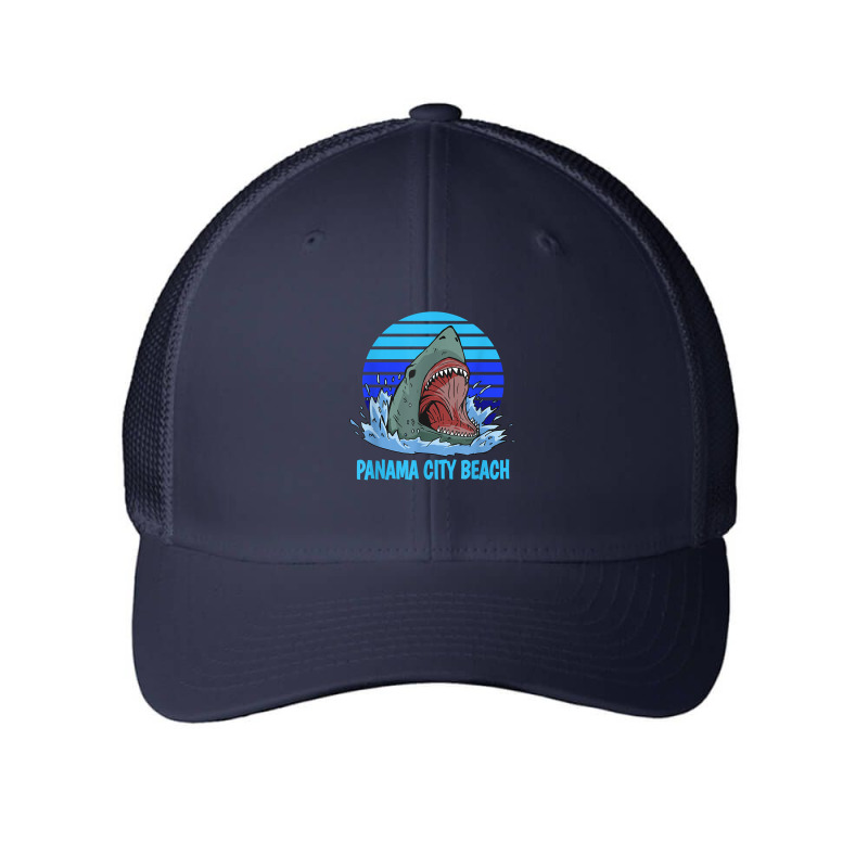 Panama City Beach Vacation Shark Theme Mesh cap by ElsieLynne | Artistshot