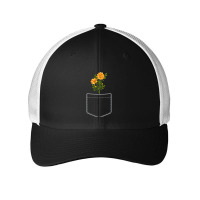 Marigold Flowers In Your Pocket T-shirt Mesh Cap | Artistshot