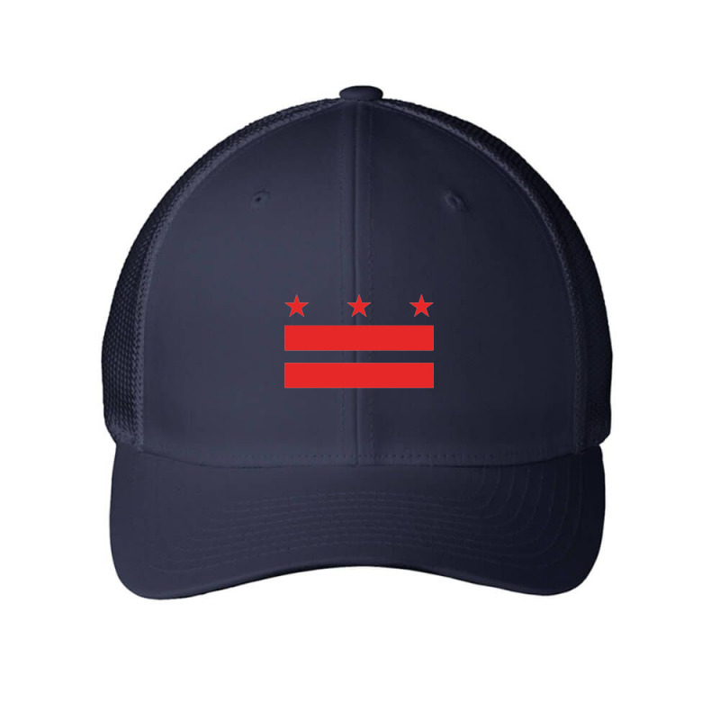 The District Of Columbia Flag (red)   Washington D.c. Pullover Hoodie Mesh cap by Anitabostic | Artistshot