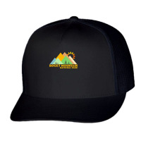 Retro Vintage Rocky Mountain National Park Trucker Cap | Artistshot