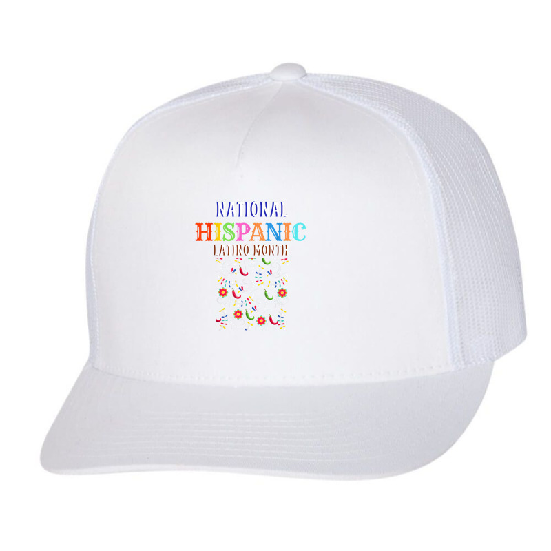 Hispanic Ceremony Month Prideful Latin Spanish Amigo Gifts Mens Womens Trucker Cap by TyrellDesign | Artistshot