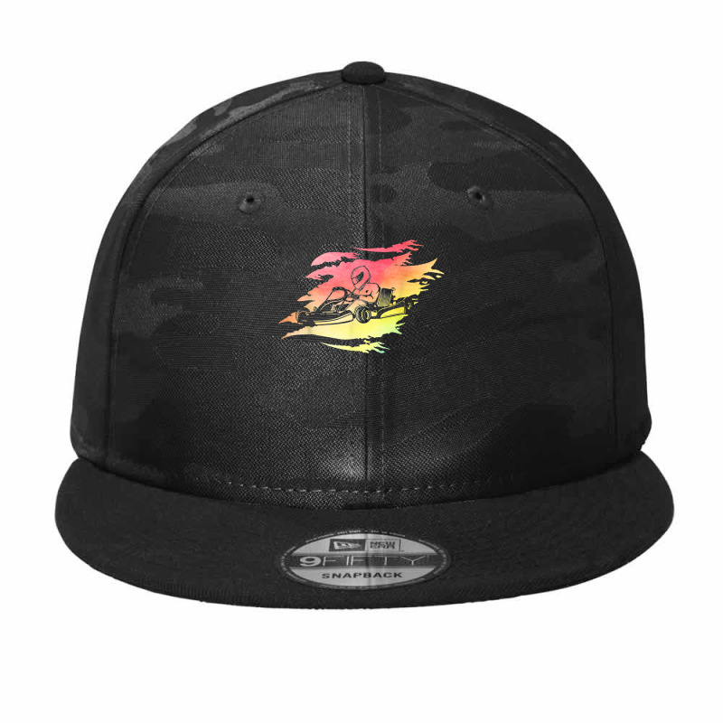 Go-kart Camo Snapback by LaynieWash | Artistshot