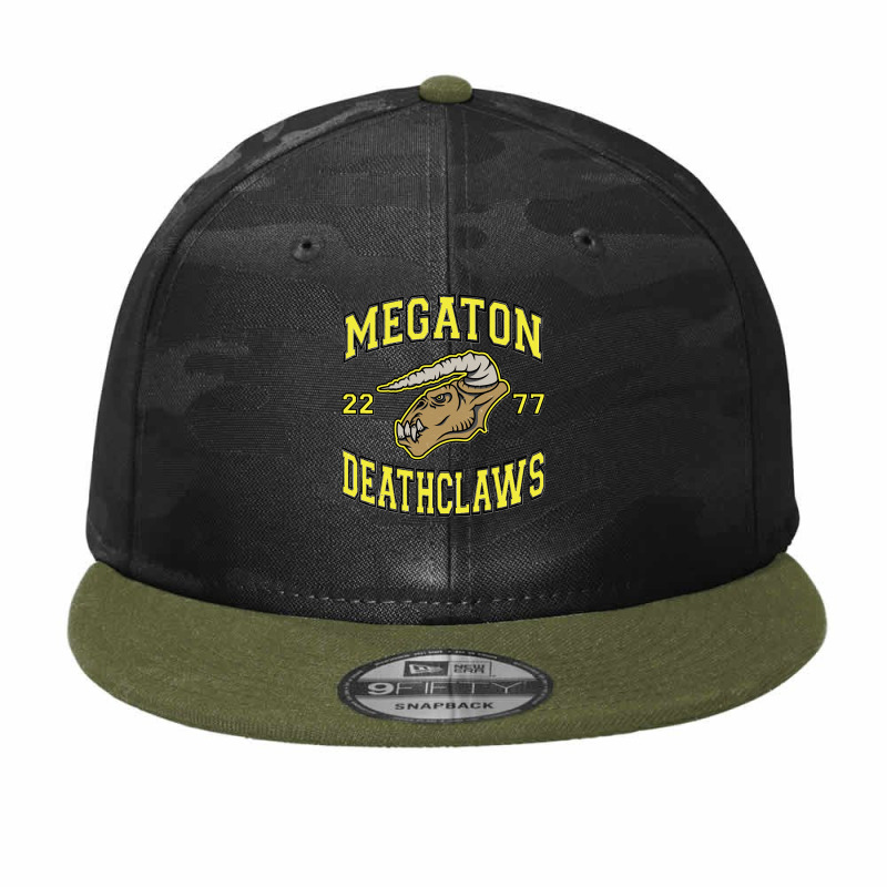 Megaton Deathclaws Camo Snapback by CrystalCroft | Artistshot