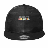 Bebesota Latina Retro T Shirt Camo Snapback | Artistshot