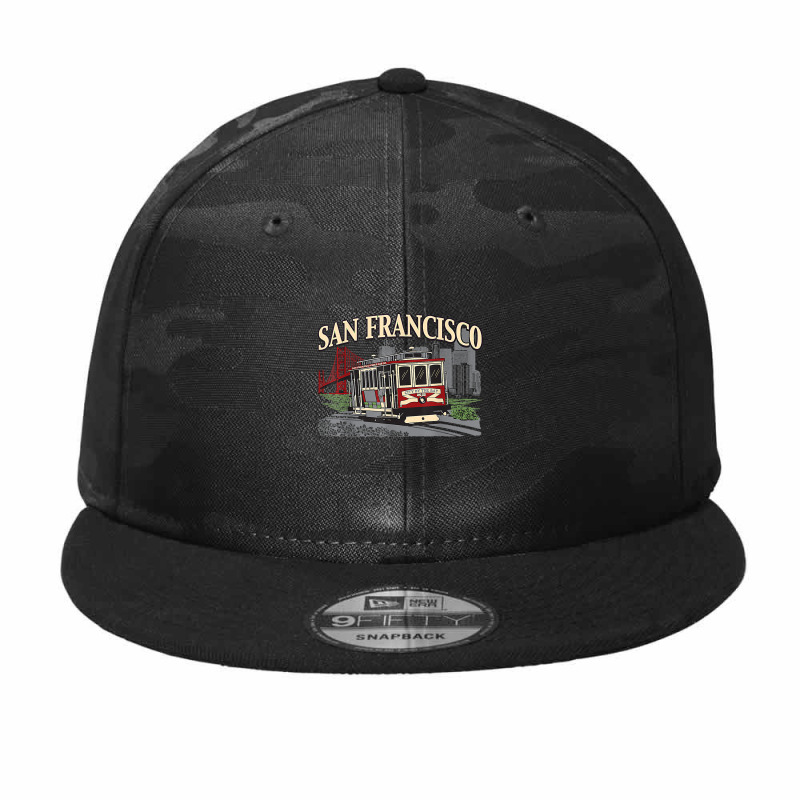 San Francisco Golden Gate Tshirt California Republic T-shirt Camo Snapback by cm-arts | Artistshot