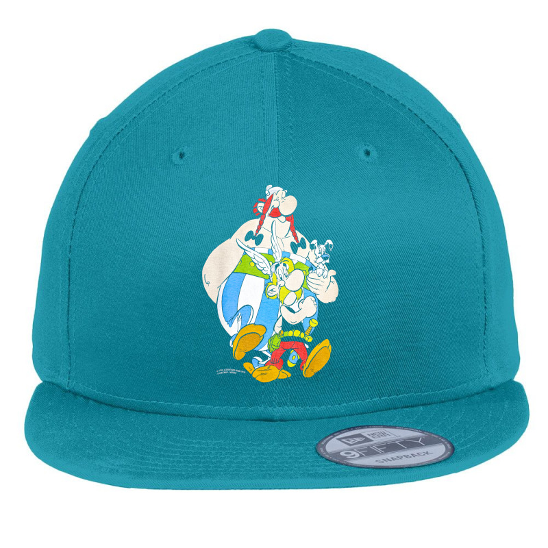 Asterix And Obelix, Asterix, And Obelix, Asterix And Obelixs, Asterix  Flat Bill Snapback Cap by cm-arts | Artistshot