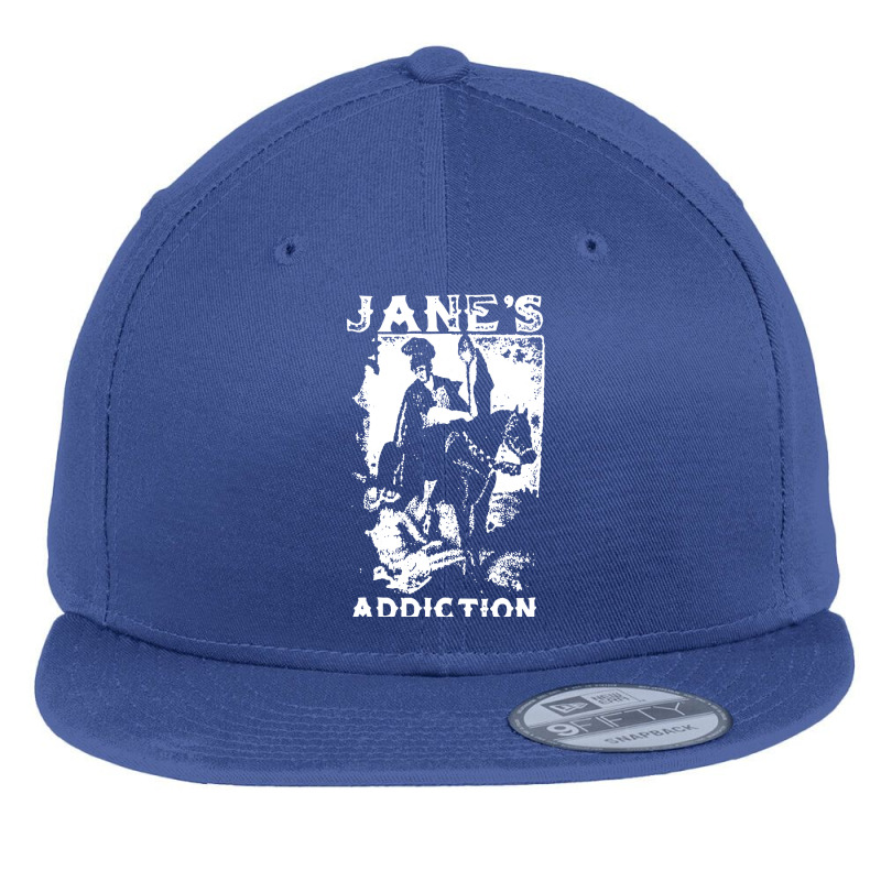 Janes-addiction-live-tour Flat Bill Snapback Cap by Nathan Suwarnasarn | Artistshot