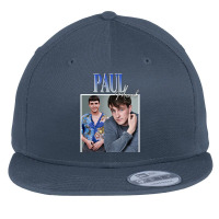 Vintage Retro Punk Jane Mens Funny Flat Bill Snapback Cap | Artistshot