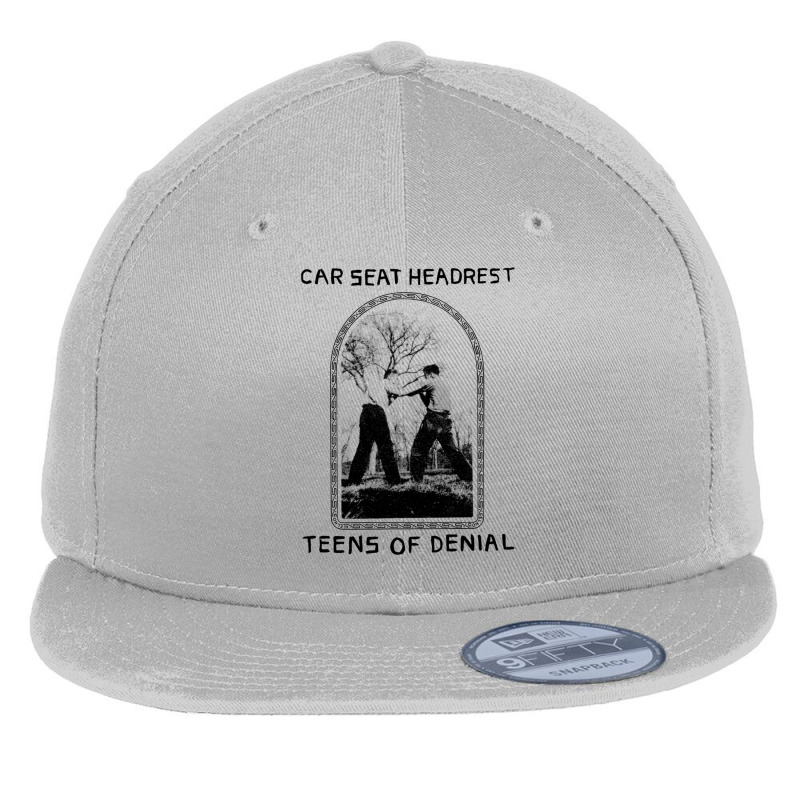 Denial Flat Bill Snapback Cap by cm-arts | Artistshot