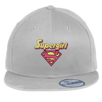 Supergirl Flat Bill Snapback Cap | Artistshot