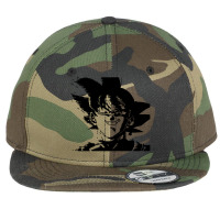 Super Saiyan Goku Flat Bill Snapback Cap | Artistshot