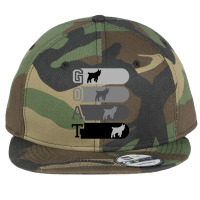 Titan Novel Ts Greatest Of All Time Baby Goat Flat Bill Snapback Cap | Artistshot