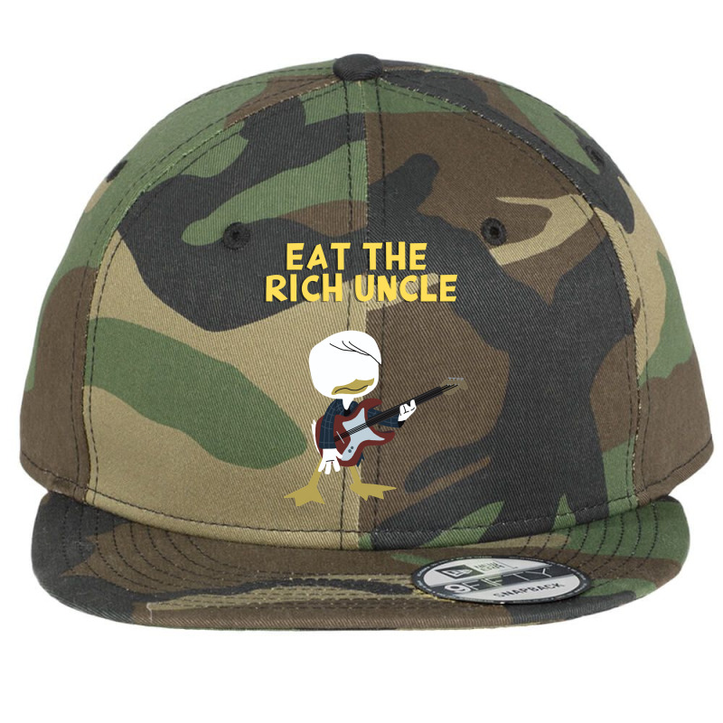 Graphic Picture Duck Cartoon Day Gift Flat Bill Snapback Cap by ArtistBrian | Artistshot