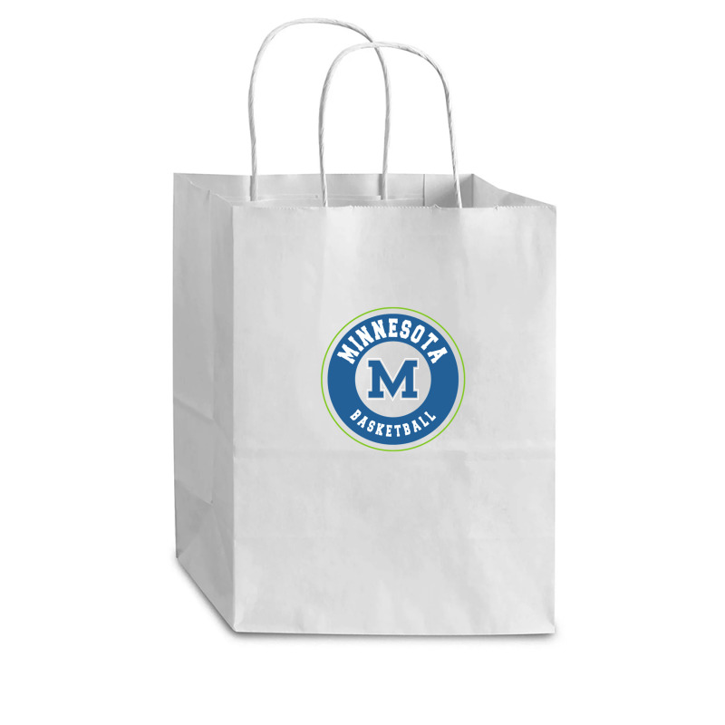 Minnesota Basketball Cub Paper Bag - 8 X 4 1/2 X 10 1/4 | Artistshot