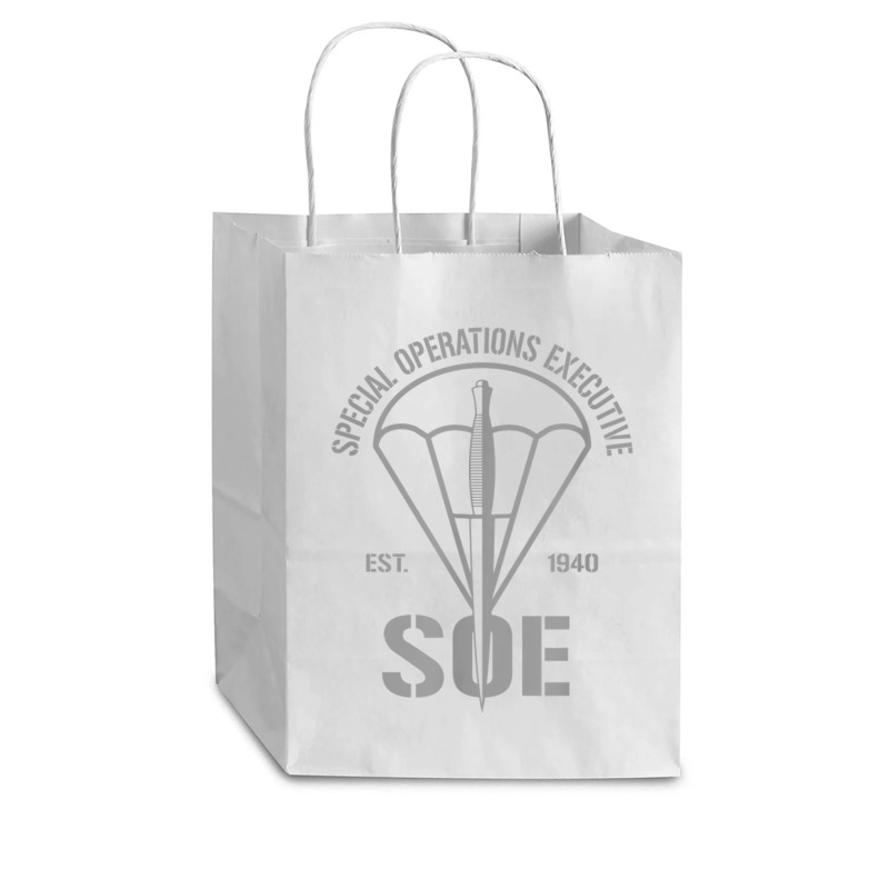 British Ww2 Special Operations Executive (soe) T Shirt Cub Paper Bag - 8 X 4 1/2 X 10 1/4 | Artistshot