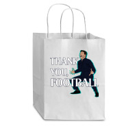 Mauricio Pochettino Thank You Football Essential Cub Paper Bag - 8 X 4 1/2 X 10 1/4 | Artistshot