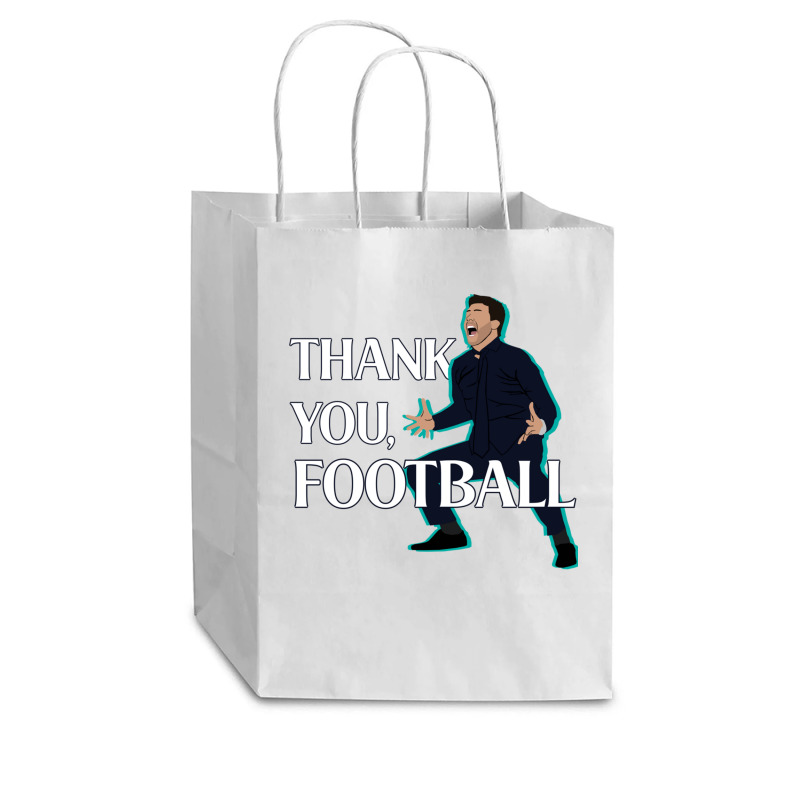 Mauricio Pochettino Thank You Football Essential Cub Paper Bag - 8 X 4 1/2 X 10 1/4 | Artistshot