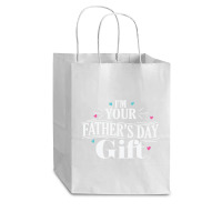 I Am Your Father's Day Papa Father's Day Sweatshirt Cub Paper Bag - 8 X 4 1/2 X 10 1/4 | Artistshot