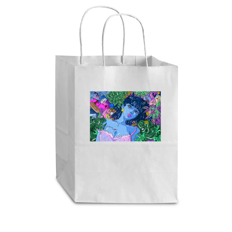 Perfect Blue Misa Illustration Cub Paper Bag - 8 X 4 1/2 X 10 1/4 | Artistshot