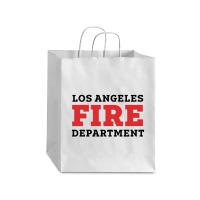 Lafd Los Angeles Fire Department Debie Paper Bag - 10 X 5 X 13 | Artistshot