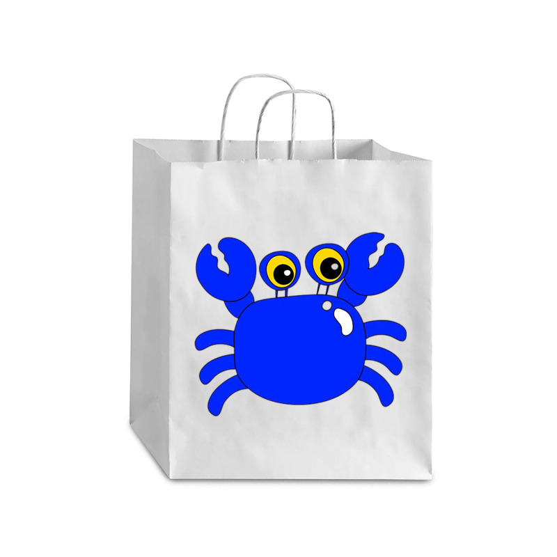 Blue Crab Debie Paper Bag - 10 X 5 X 13 | Artistshot