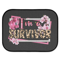 Im A Survivor Cancer Awareness Rear Car Mat | Artistshot