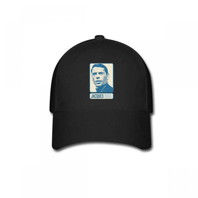 Jacques Brel ? Vintage Look Fan Design-xrkt2 Baseball Cap by Quick Scully | Artistshot