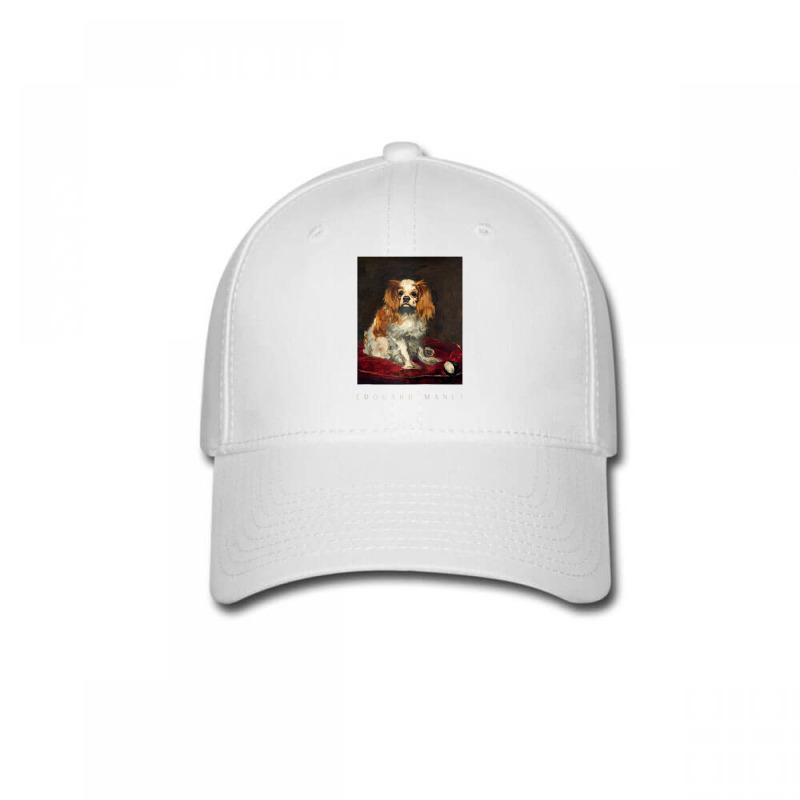 King Charles Spaniel Edouard Manet Baseball Cap by kentuckykonpha9 | Artistshot