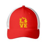 Michigan Love Mi Vintage Mesh Cap | Artistshot