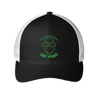 Amateur Leprechaun Sketch Mobile Alabama St Patrick's Day Mesh Cap | Artistshot