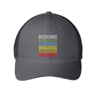 Decolonize Indigenize Shirt Native American Education Gift T Shirt Mesh Cap | Artistshot