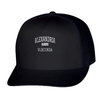 Alexandria Virginia Va Vintage T Shirt Trucker Cap | Artistshot