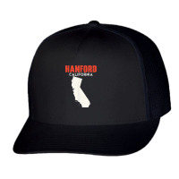 Hanford California Usa State America Travel Californian Trucker Cap | Artistshot