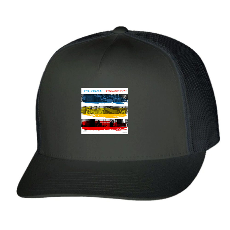 Team Fortress 2 - The Police Synchronicity Album Trucker Cap | Artistshot