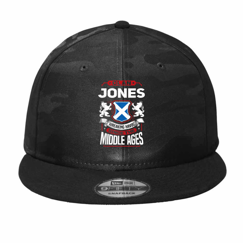 Clan Jones Scottish Surname Family Reunion Scotland Camo Snapback by Hulk | Artistshot