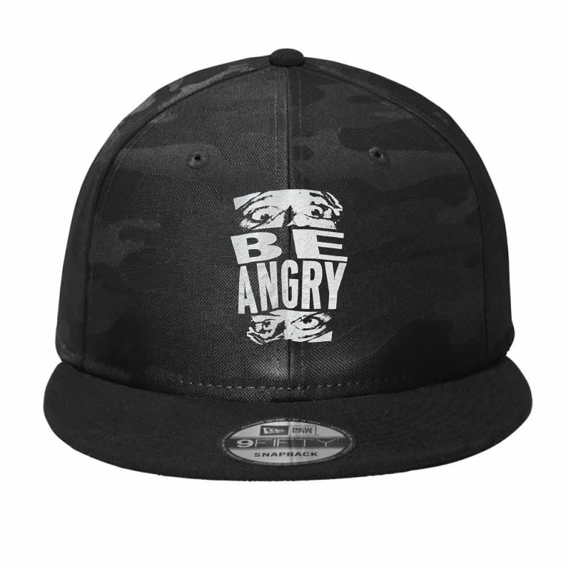 Rare, Archaic Smile Be Angry, Archaic Smile, Be Angry, Cool, Awesome,  Camo Snapback by SHMFKLVO | Artistshot