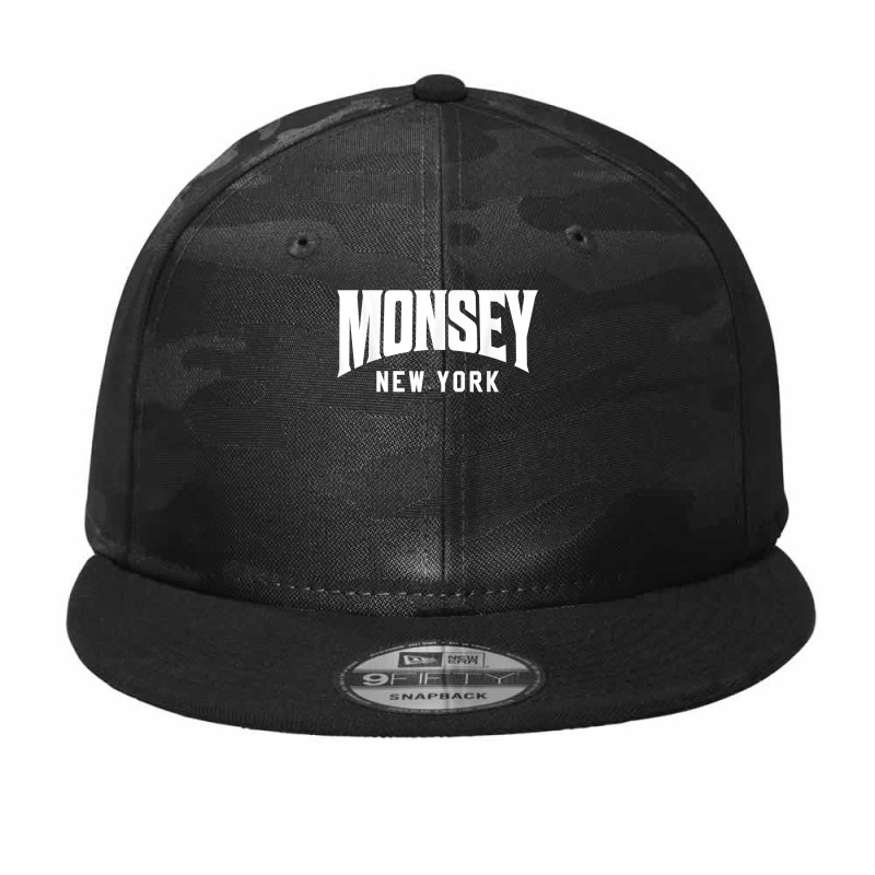 Monsey New York T Shirt Camo Snapback | Artistshot