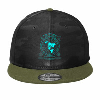 Gleason's New Standard Map Of The World, Flat Earth Camo Snapback | Artistshot